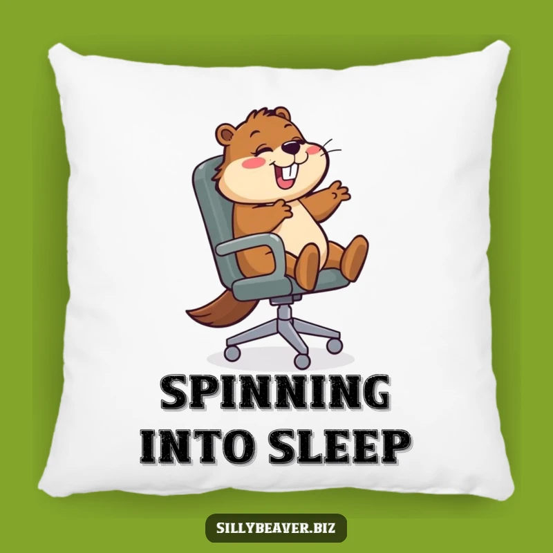 Funny Beaver Pillow: Comfy Comfort with a Spin