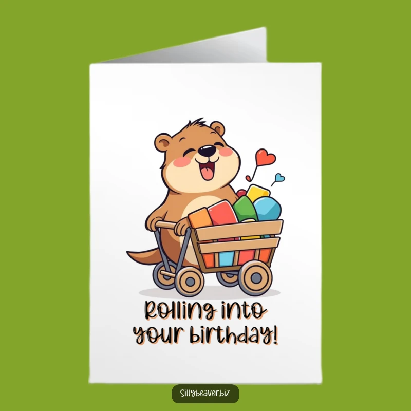 Free Printable Birthday Card: Happy Beaver, Fun DIY Gift for Kids