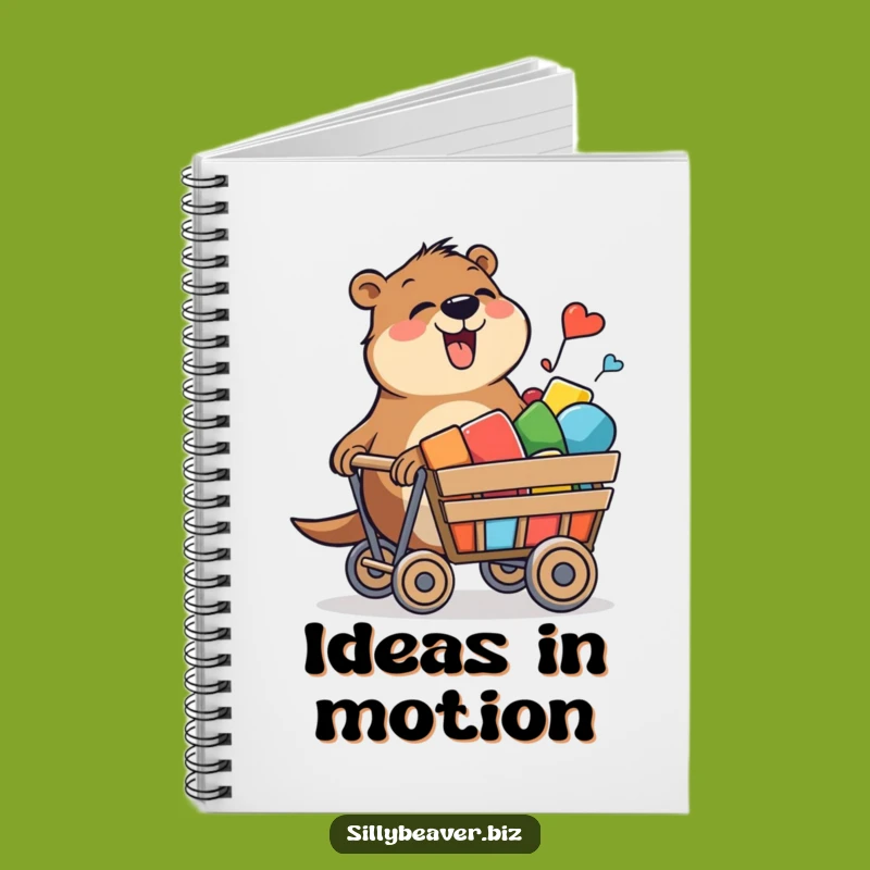 Funny Beaver Creative Notebook: Capture Ideas with Joy, Great Gift